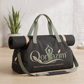 Qorvazim™ Yoga Mat Duffel Bag – Multi-Functional Gym &amp; Studio Tote with Top Mat Carrier Straps for Women and Men
